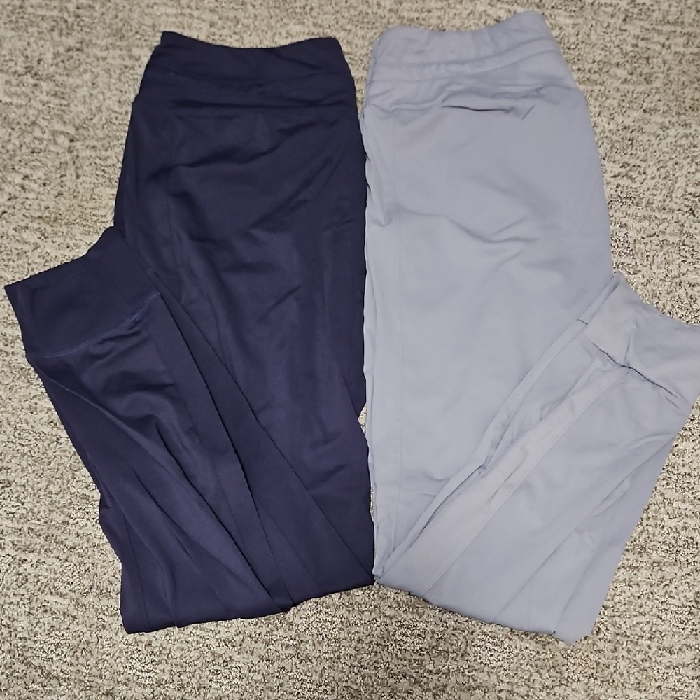 HALARA Navy and Light Gray Joggers